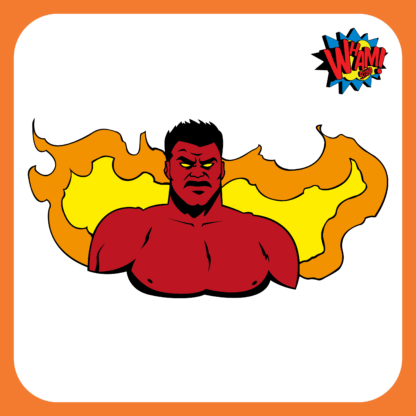 WHAMblem MARVEL RED HULK