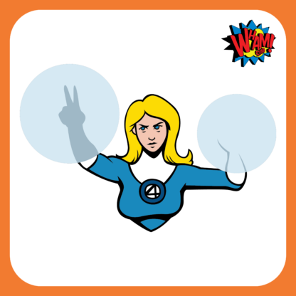 WHAMblem MARVEL INVISIBLE WOMAN